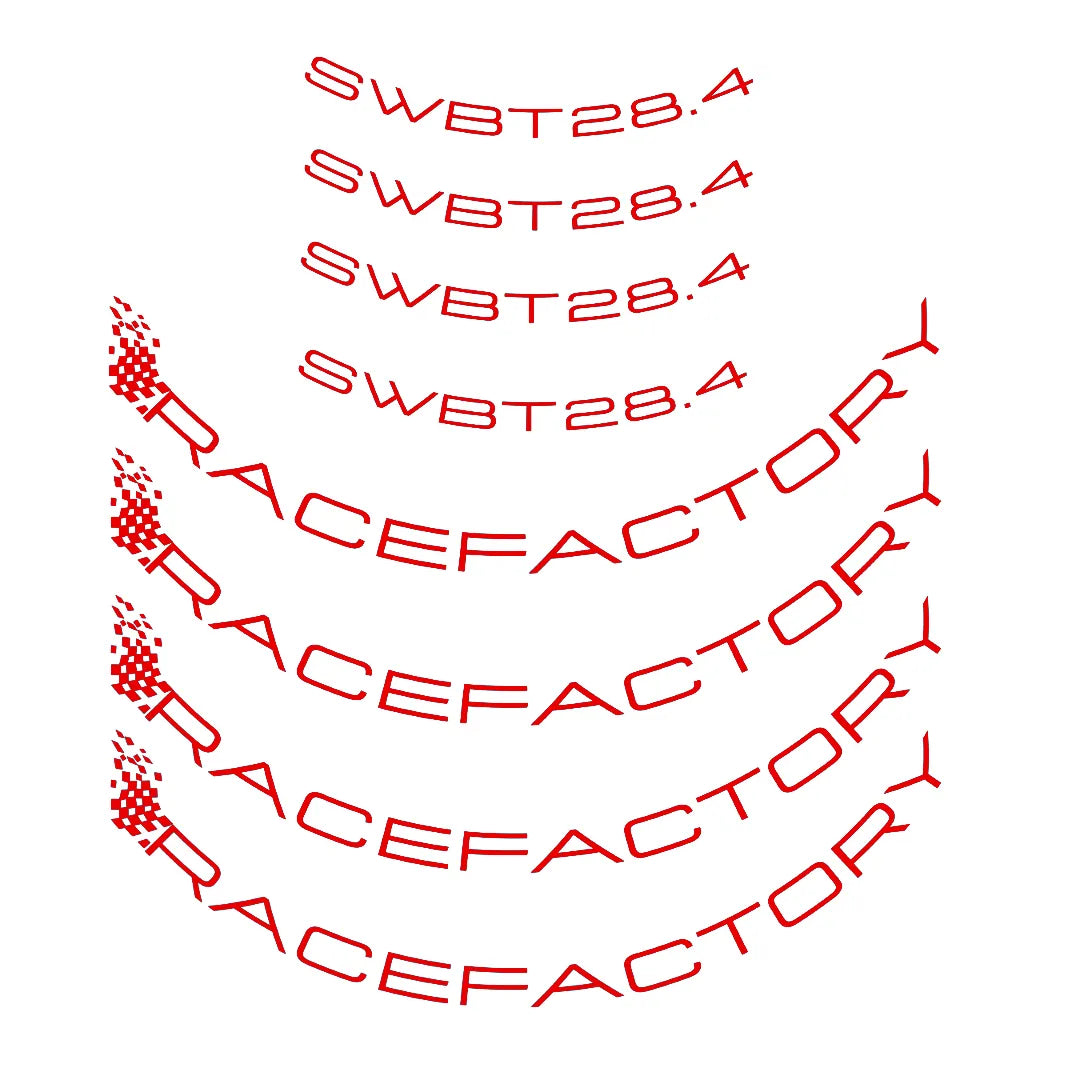 RACEFACTORY I Set adesivi pre spaziati SWBT Series (4g) - RaceFactory™
