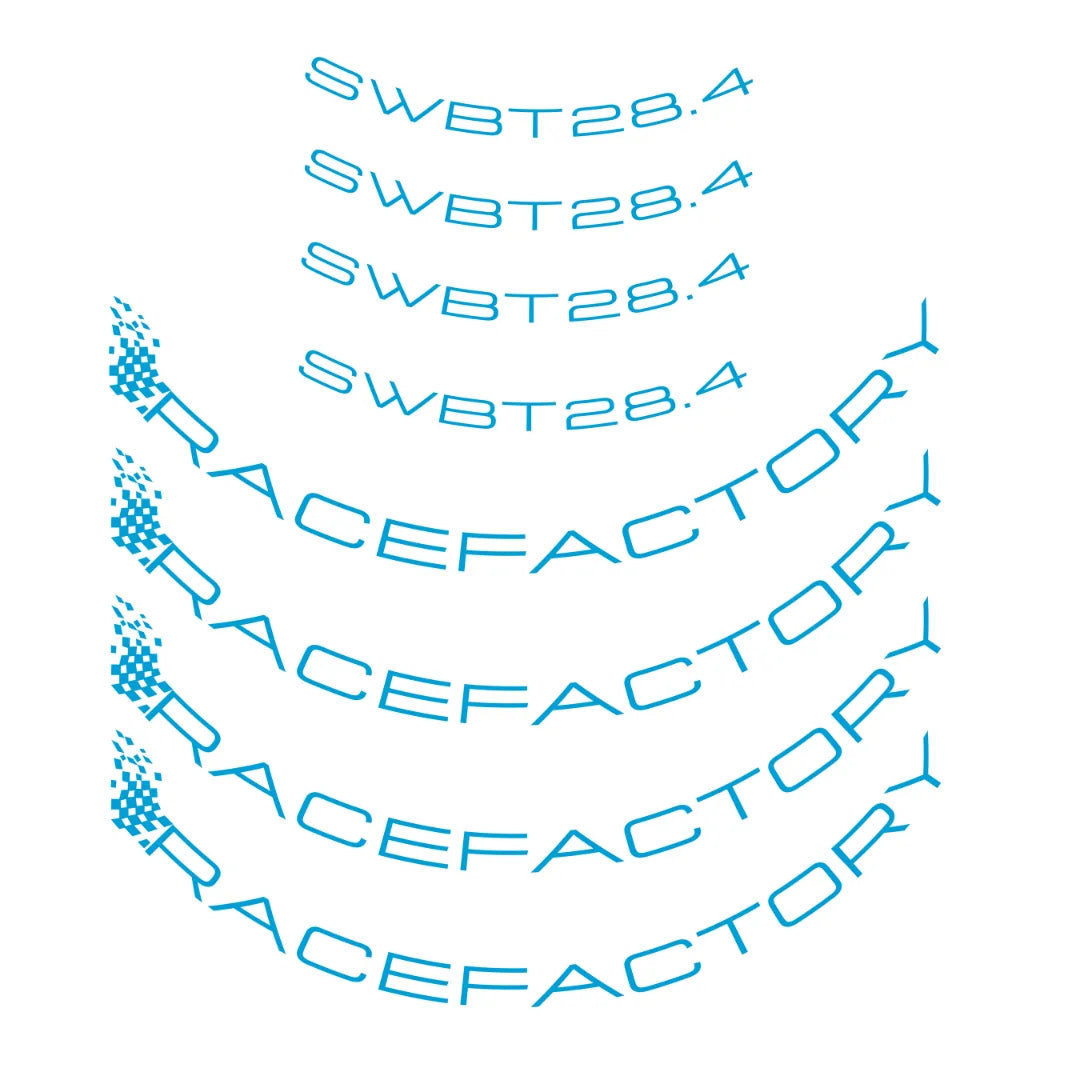 RACEFACTORY I Set adesivi pre spaziati SWBT Series (4g)