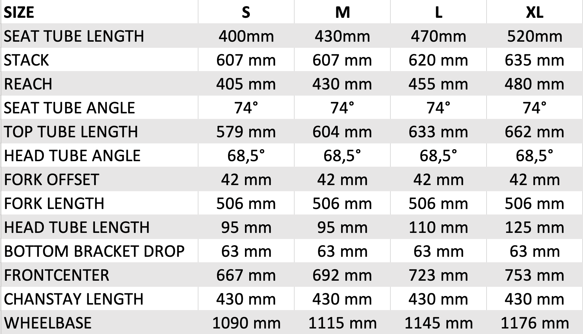 BIKE AHEAD I The frame (770g)