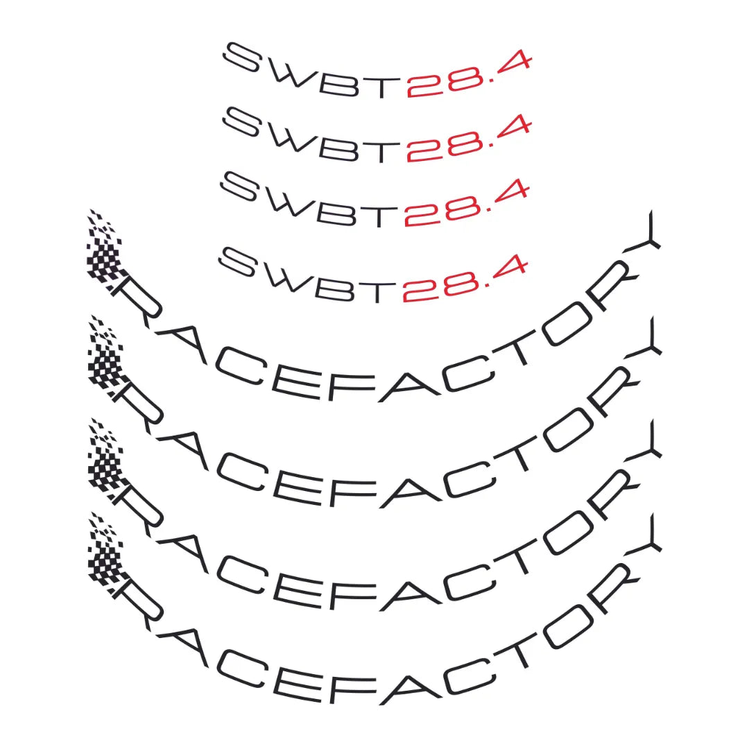 RACEFACTORY I Set adesivi pre spaziati SWBT Series (4g) - RaceFactory™