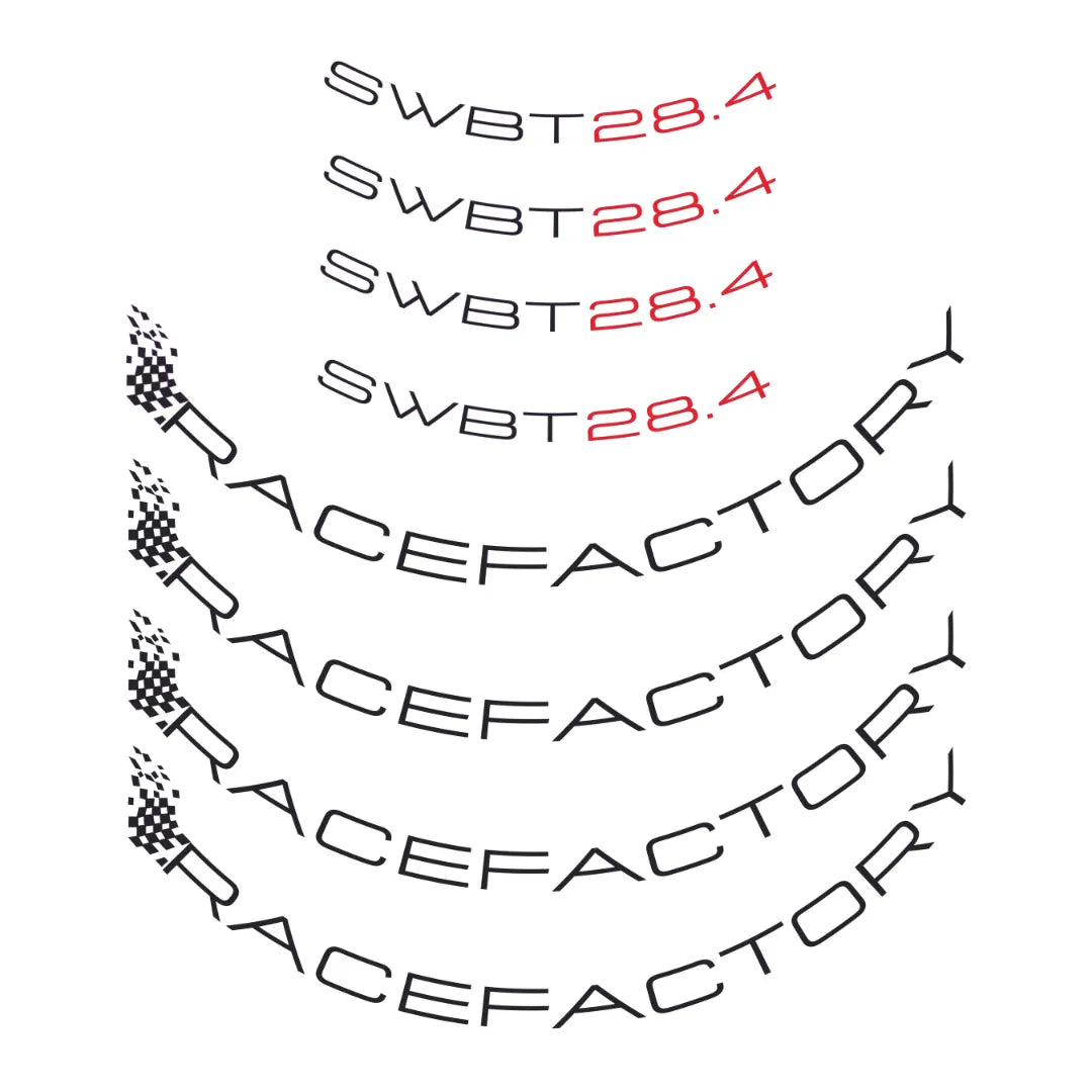 RACEFACTORY I Set adesivi pre spaziati SWBT Series (4g) - RaceFactory™